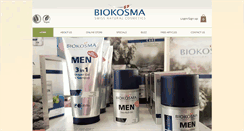 Desktop Screenshot of biokosma-me.com
